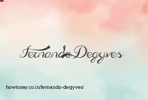 Fernando Degyves