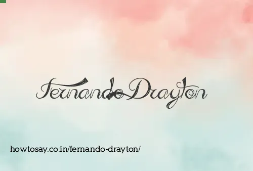 Fernando Drayton