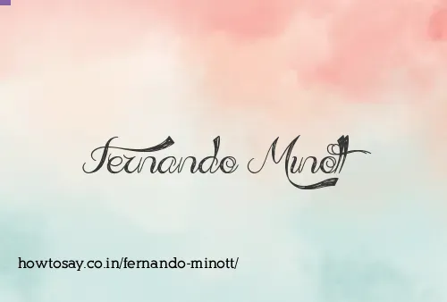 Fernando Minott