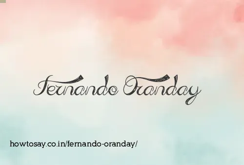 Fernando Oranday