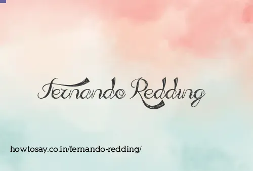 Fernando Redding