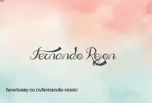 Fernando Rejon