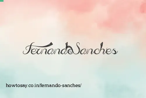 Fernando Sanches