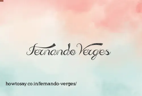 Fernando Verges