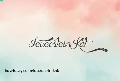 Feuerstein Kat