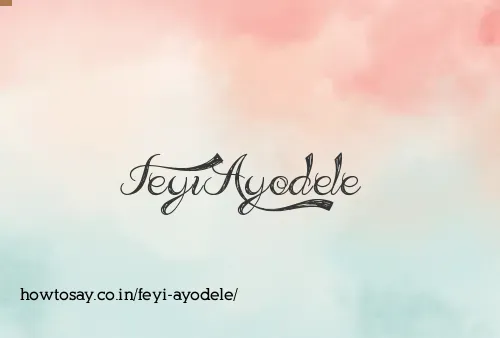 Feyi Ayodele