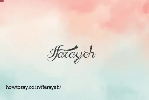 Ffarayeh