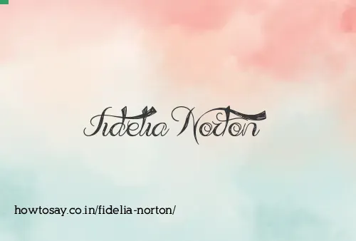 Fidelia Norton