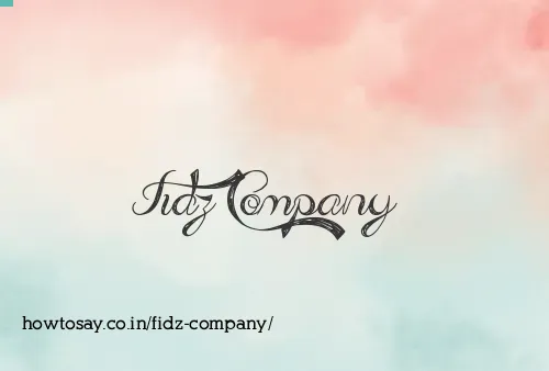 Fidz Company