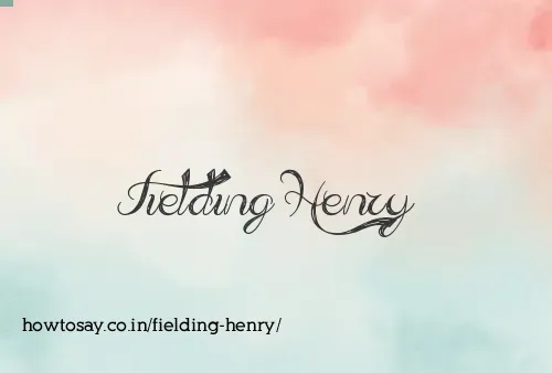 Fielding Henry