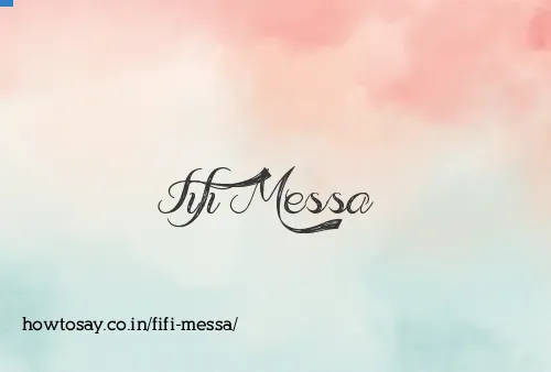 Fifi Messa