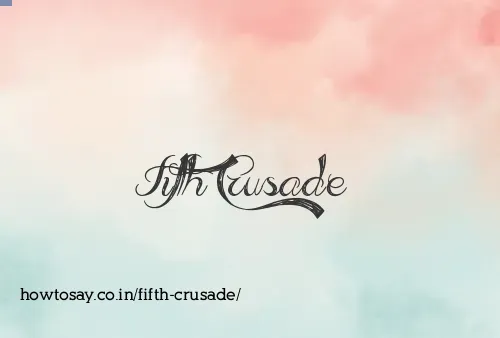 Fifth Crusade