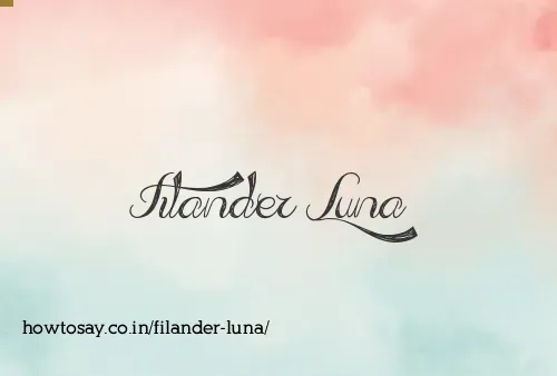 Filander Luna