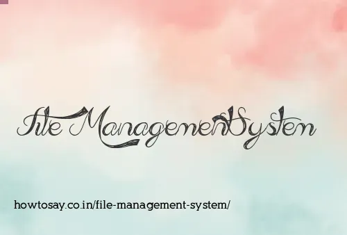 File Management System