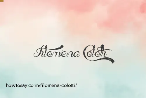 Filomena Colotti