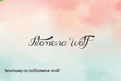 Filomena Wolf