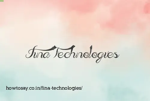 Fina Technologies