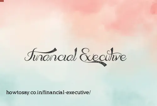 Financial Executive