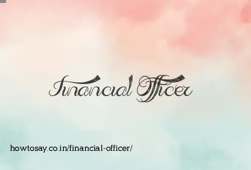 Financial Officer