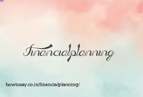 Financialplanning