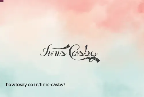Finis Casby