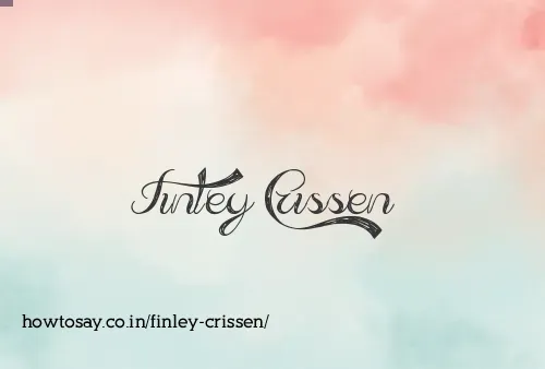 Finley Crissen