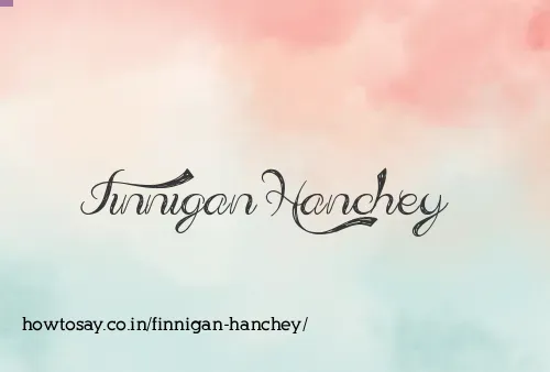 Finnigan Hanchey