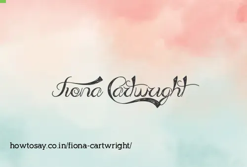 Fiona Cartwright