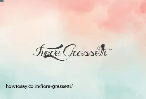 Fiore Grassetti