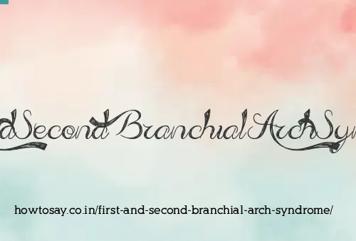First And Second Branchial Arch Syndrome