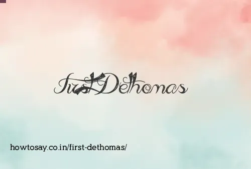 First Dethomas