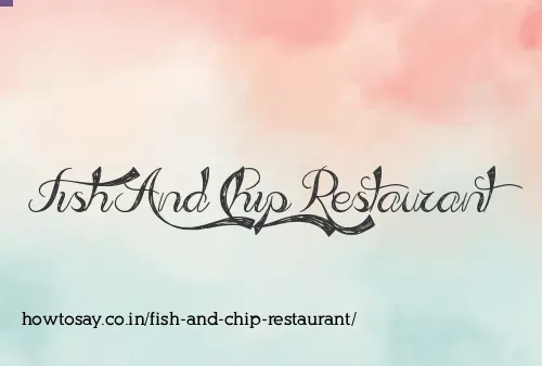 Fish And Chip Restaurant