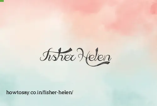 Fisher Helen
