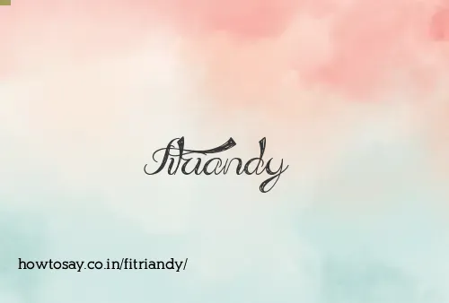 Fitriandy