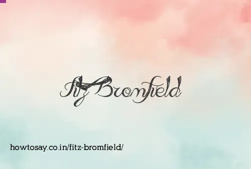 Fitz Bromfield