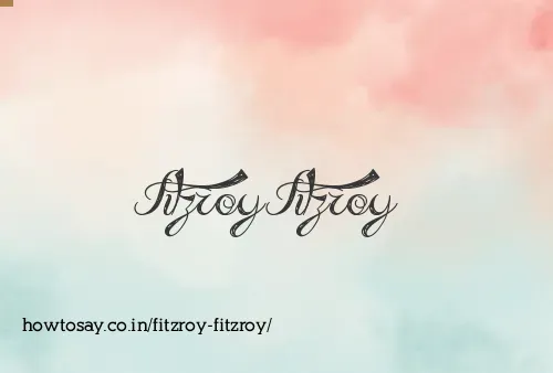 Fitzroy Fitzroy