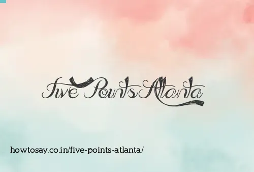 Five Points Atlanta