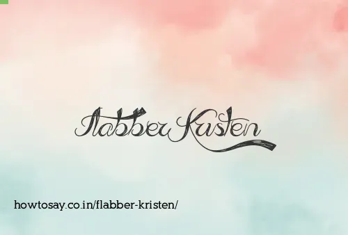 Flabber Kristen