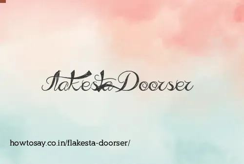 Flakesta Doorser