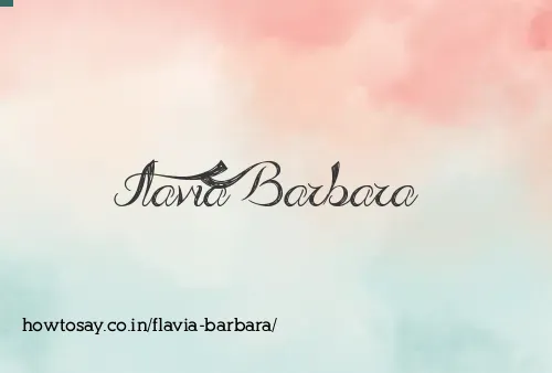Flavia Barbara