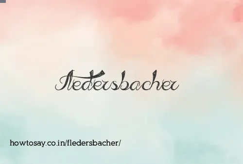 Fledersbacher