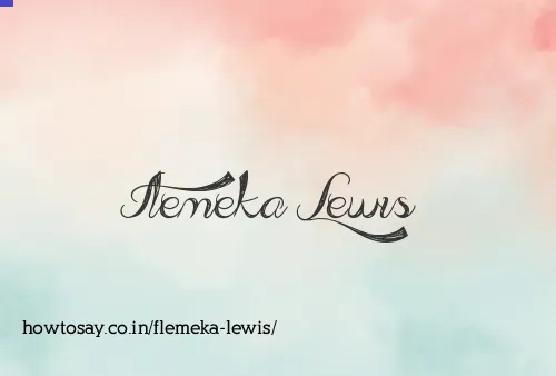 Flemeka Lewis