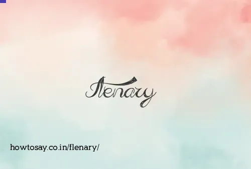 Flenary