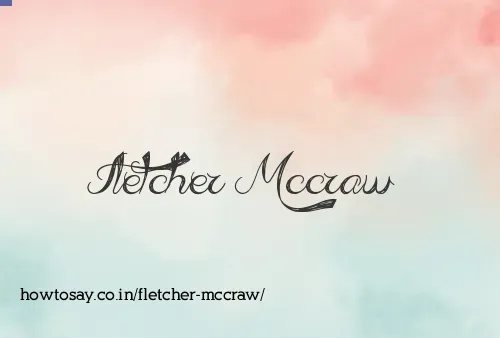 Fletcher Mccraw
