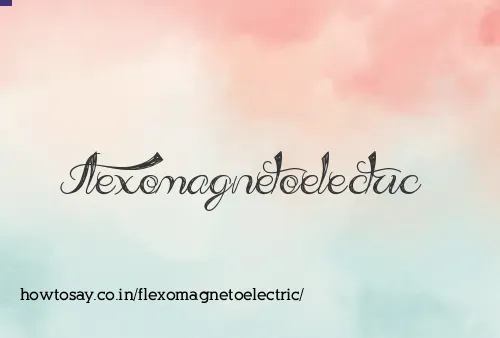 Flexomagnetoelectric