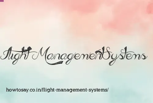 Flight Management Systems