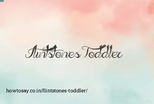 Flintstones Toddler