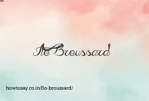 Flo Broussard