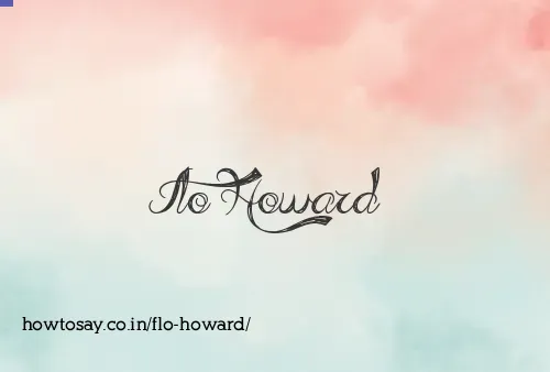Flo Howard
