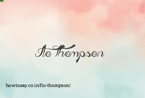Flo Thompson